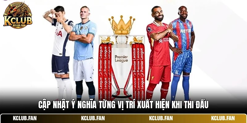 cap nhat y nghia tung vi tri xuat hien khi thi dau Cập nhật ý nghĩa từng vị trí xuất hiện khi thi đấu