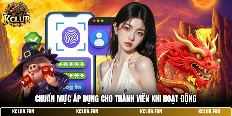 chuan muc ap dung cho thanh vien khi hoat dong Chuẩn mực áp dụng cho thành viên khi hoạt động
